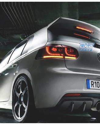 FANALI VOLKSWAGEN VW GOLF 6 LOOK R FULL LED DINAMI