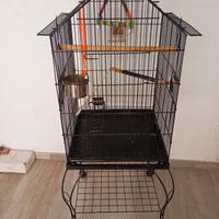 gabbia per pappagalli 