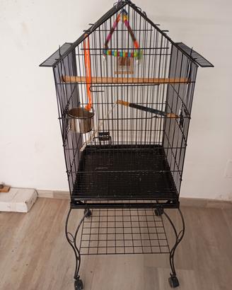 gabbia per pappagalli 