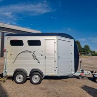 RIMORCHIO TRAILER CAVALLI CON SELLERIA GRANDE