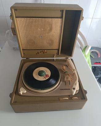 Giradischi a valigetta vintage