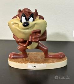 statuetta vintage di Taz Tasmania, cartone Warner