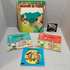 Set 4 Fumetti Vintage Pippo Snorky Braccio Ferro