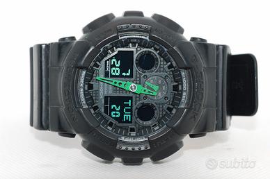 orologio G-Shock GA-100C-1A3 Verde nero