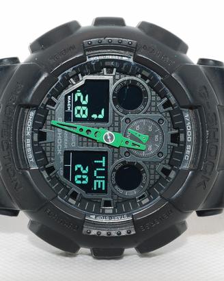 orologio G-Shock GA-100C-1A3 Verde nero