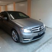 Mercedes c220 coupé Amg TETTO PANORAMICO