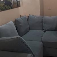 Divano ikea verde salvia angolare