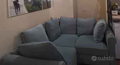 Divano ikea verde salvia angolare