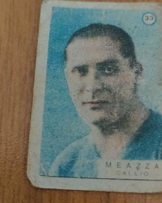 FIGURINA CALCIO GIUSEPPE MEAZZA ANNI 30/40