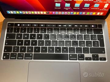 Apple macbook pro m1 2020 256gb usato poco