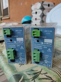 alimentatore da quadro elettrico x barra omega