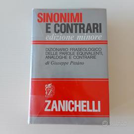 vocabolario sinonimi e contrari  zanichelli