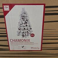 Albero di natale innevato 210 cm Chamonix