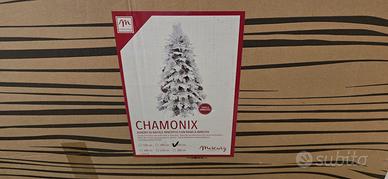 Albero di natale innevato 210 cm Chamonix