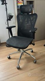 Sedia Ergonomica SIHOO M57 - Nera - Come nuova