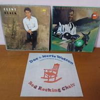 Lotto 3 Vinili LP Country 