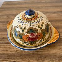 Portaformaggio in ceramica