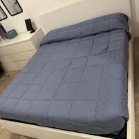 Letto matrimomiale comtenitore+ materasso