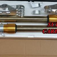 Cafe racer scrambler forcelle ohlins tradizionali