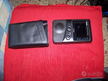 TV portatile  retrò Casio.