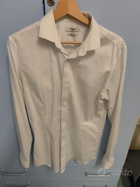 camicia bianca slim fit jack e Jones uomo 