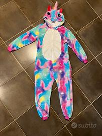 Costume/ pigiama / tutone unicorno
