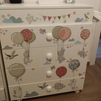 mobiletto fasciatoio 