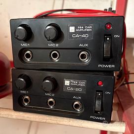Amplificatori per auto 12v Toa 20 40 watt