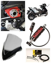 Yamaha T Max ricambi centralina freni cupolino kit