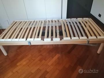 Rete motorizzata e materasso 85x190