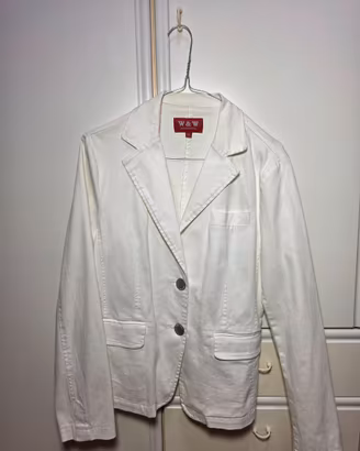 Giacca / Blazer W&W Jeans Series - Bianco