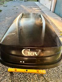 Box / portapacchi / shuttle, marca Gev 480 litri