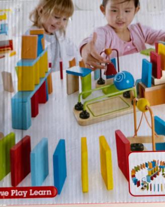 Domino 100+ pezzi in Legno per Bambini (HAPE)