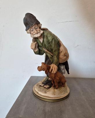 Statuetta capodimonte Cappé : tramp and scamp