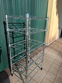 scaffale porta bottiglie (cantinetta)