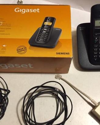 SIEMENS AS580 - Cordless Gigaset Dect/Gap - Nero
