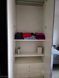 armadio angolare 8 ante