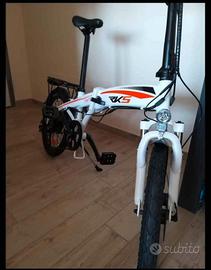 bici pieghevole elettrica bicicletta rks tnt5 