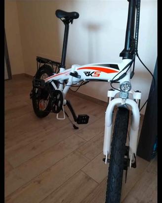 bici pieghevole elettrica bicicletta rks tnt5 