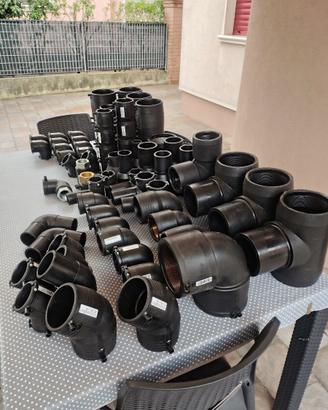 RACCORDERIA ELETTROSALDABILE ALTA PRESSIONE IN PP