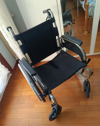 Carrozzina anziani disabili seduta XL