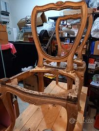 sedie stile Luigi XVI