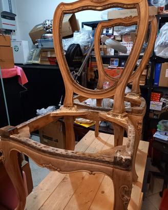 sedie stile Luigi XVI