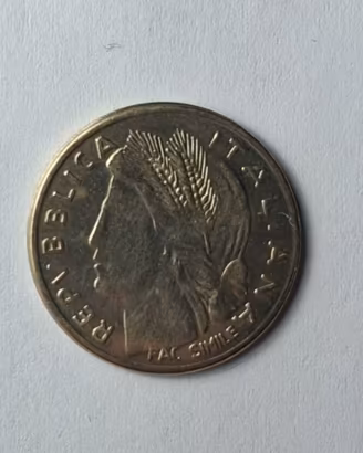 1 LIRA 1946 REPUBBLICA ITALIANA - MONETA RARA