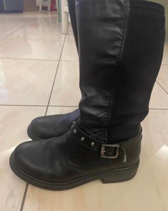 Stivaletti in pelle bambina n33