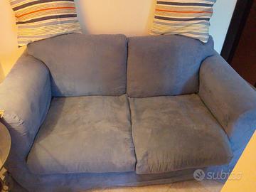 Divano a 2 posti in microfibra 