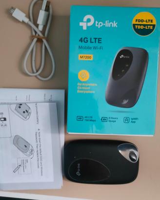 Router 4G Wi-Fi TP-Link M7200 Portatile Completo
