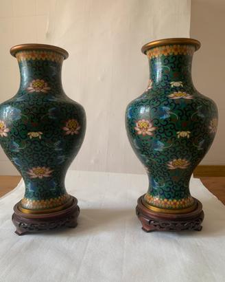 Coppia vasi orientali