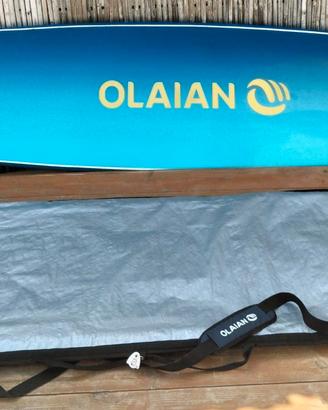 TAVOLA SURF SOFTBOARD 8" OLAIAN 80 LT+SACCA OLAIAN