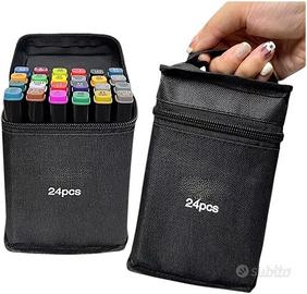 24 PENNARELLI DA DISEGNO ARTISTICI PROFESSIONALI